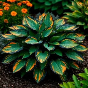 Хоста Бархатный Полог купить по цене от 560р. в интернет-магазине «Посадика» с доставкой почтой в в Щекиное и по всей России – [изображение №1].